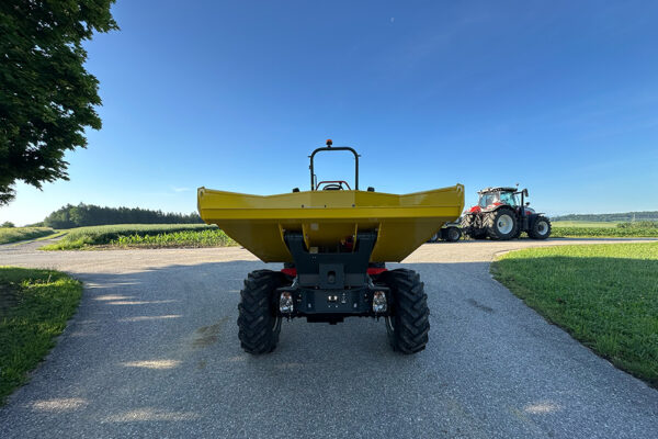 Hackgut Möslinger aus OÖ_Dumper_WackerNeuson_4.jpg Wacker Neuson DW40 Raddumper im Fuhrpark der Hackgut Möslinger GmbH aus OÖ