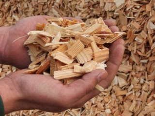 Hackgut M&ouml;slinger aus O&Ouml;_L&auml;rchenhackgut Fallschutz