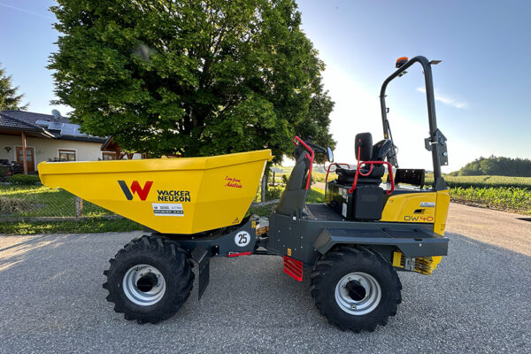 Möslinger aus OÖ_Dumper_Wacker Neuson Wacker Neuson DW40 Raddumper im Fuhrpark der Hackgut Möslinger GmbH aus OÖ